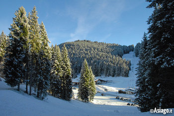 Impianti di risalita zona delle melette altopiano di asiago