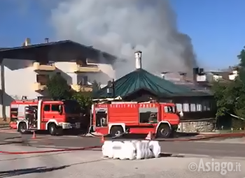 Incendio a Gallio del 13 giugno 2019 Incendio a Gallio del 13 giugno 2019