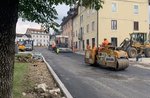 Fokus auf die Werke des Cairoli-Platzes in Asiago