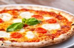 pizza margherita al magia di asiago