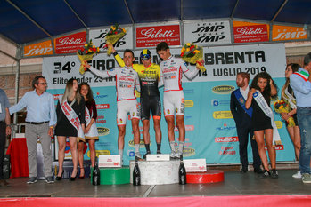 Podio del Giro del Medio Brenta 2019 Podio del Giro del Medio Brenta 2019