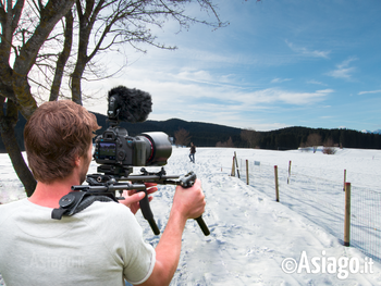 riprese video in corso sull altopiano di asiago riprese video in corso sull altopiano di asiago