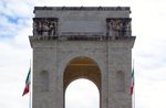 In the first world war centenary depart the restoration work at the War Memorial in Asiago