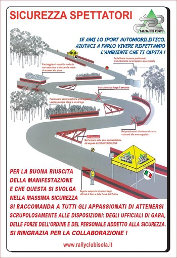 Sicurezza spettatori rally Costo 2019