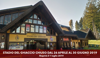 Stadio ghiaccio Asiago chiuso Stadio ghiaccio Asiago chiuso