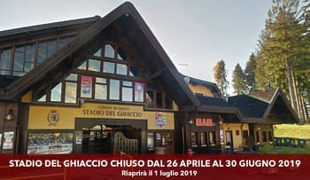 Stadio ghiaccio Asiago chiuso