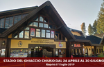 Chiusura di fine stagione dello Stadio del Ghiaccio di Asiago