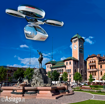 Taxi-Drone su Asiago