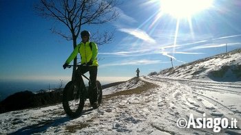Escursione con Fat Bike sulle neve