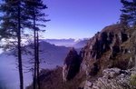 Bike night and evening in mountain huts with spectacular panoramic view