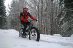 Promotional event! Fat Bike by Night in snow-covered trails and illuminated 