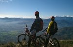 Mountain Bike und besuchen Sie den Botanischen Garten