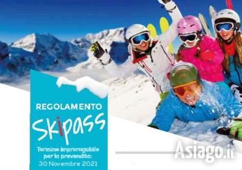 Skipass altopiano asiago 2021