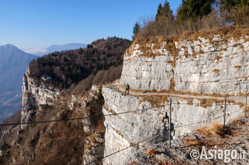 Escursione sul monte cengio sito