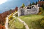 Video shooting of the Interrupted Fort on the Asiago Plateau