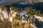 Forte Campolongo on a beautiful November day - Spectacular aerial views with drone