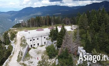 Video Forte Campolongo ripresa aerea