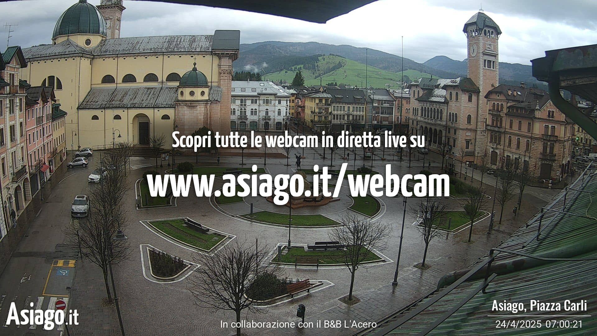 Webcam Asiago piazza Carli