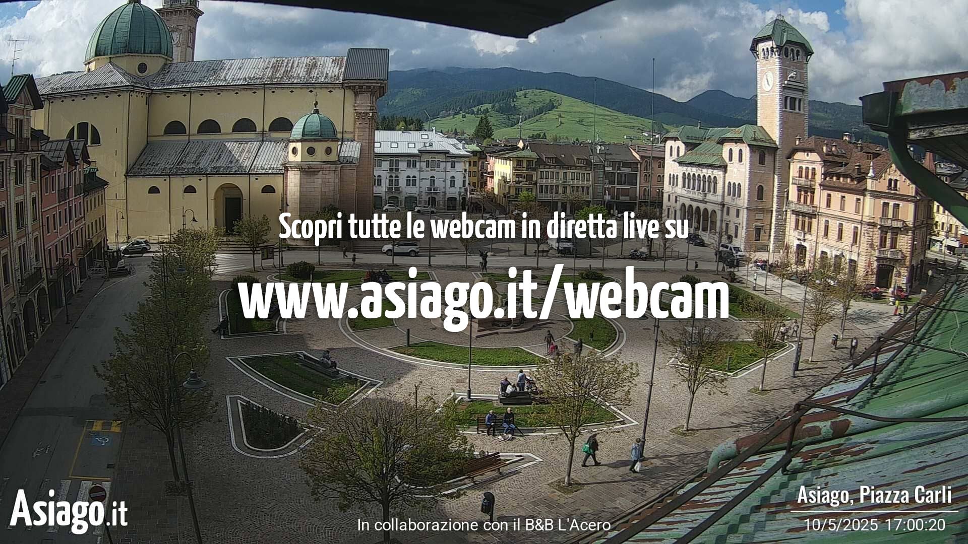 immagine della webcam nei dintorni di Cismon del Grappa: webcam Asiago