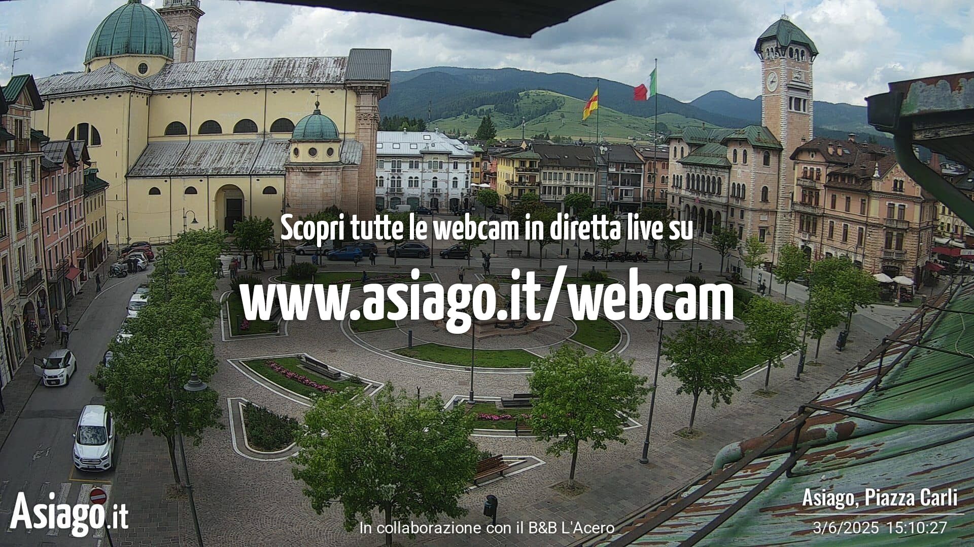 immagine della webcam nei dintorni di Cartigliano: webcam Altopiano di Asiago