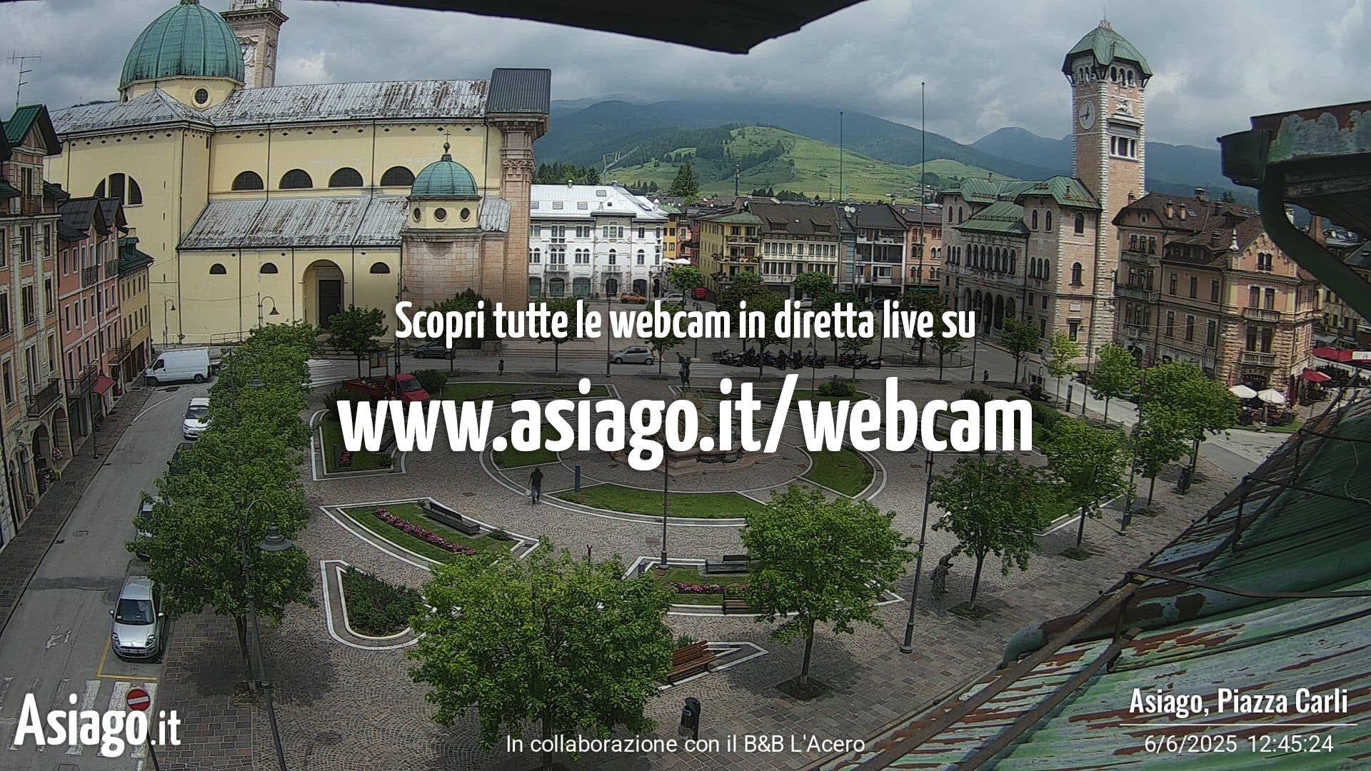 immagine della webcam nei dintorni di Asiago: webcam Altopiano di Asiago