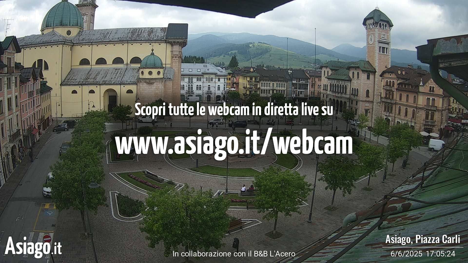 immagine della webcam nei dintorni di Salcedo: webcam Altopiano di Asiago
