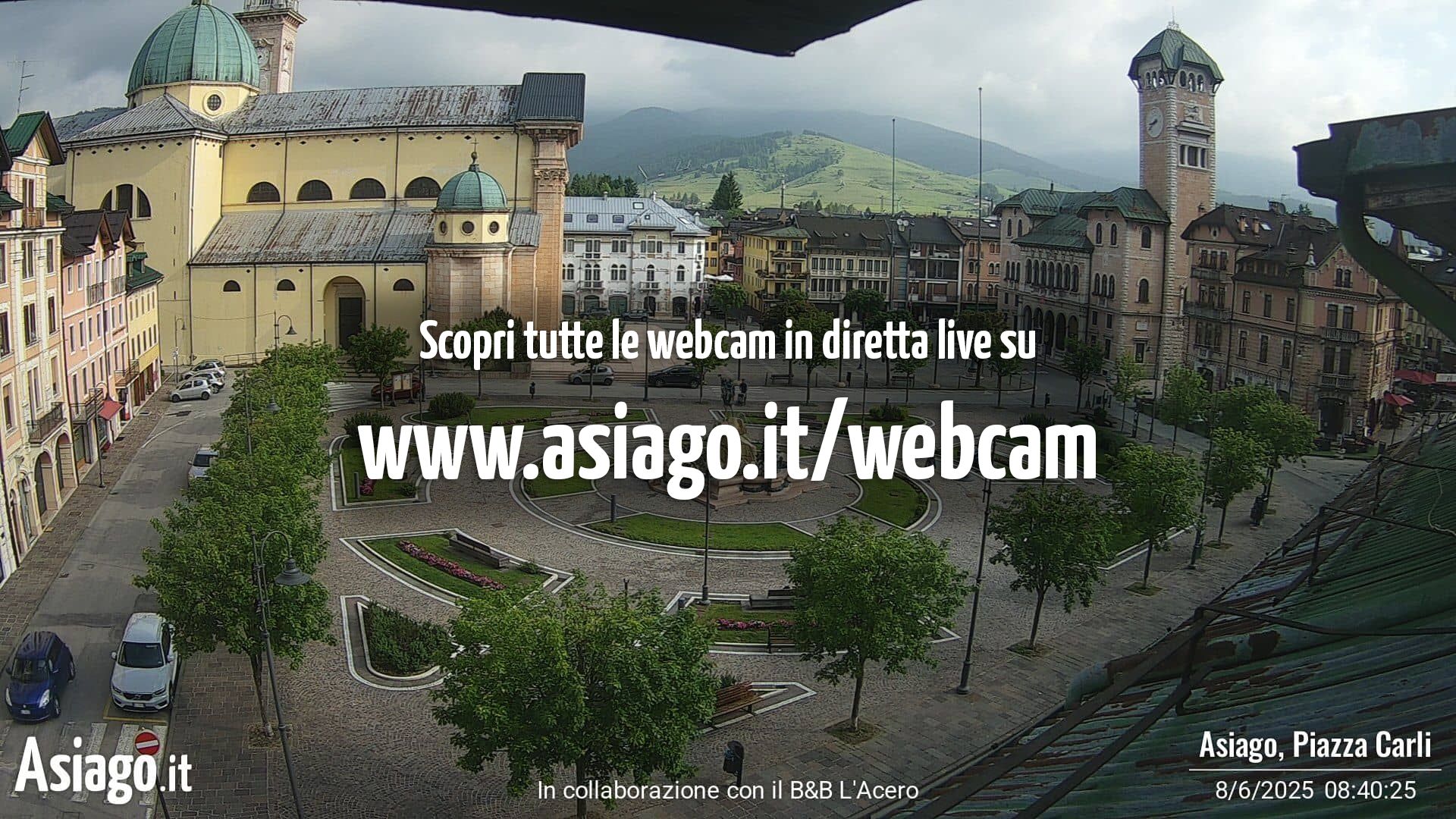 immagine della webcam nei dintorni di Altopiano di Asiago: webcam Asiago