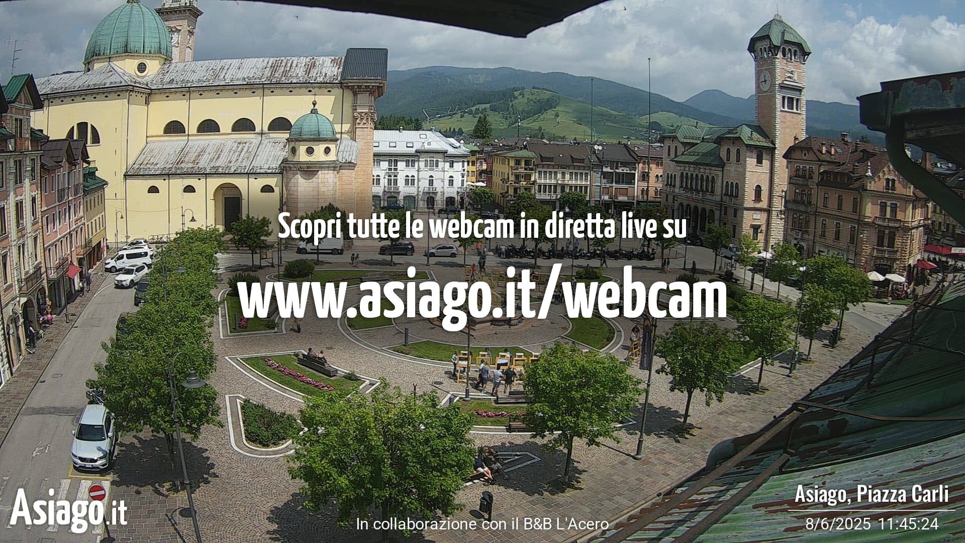 immagine della webcam nei dintorni di Levico Terme: webcam Val Formica