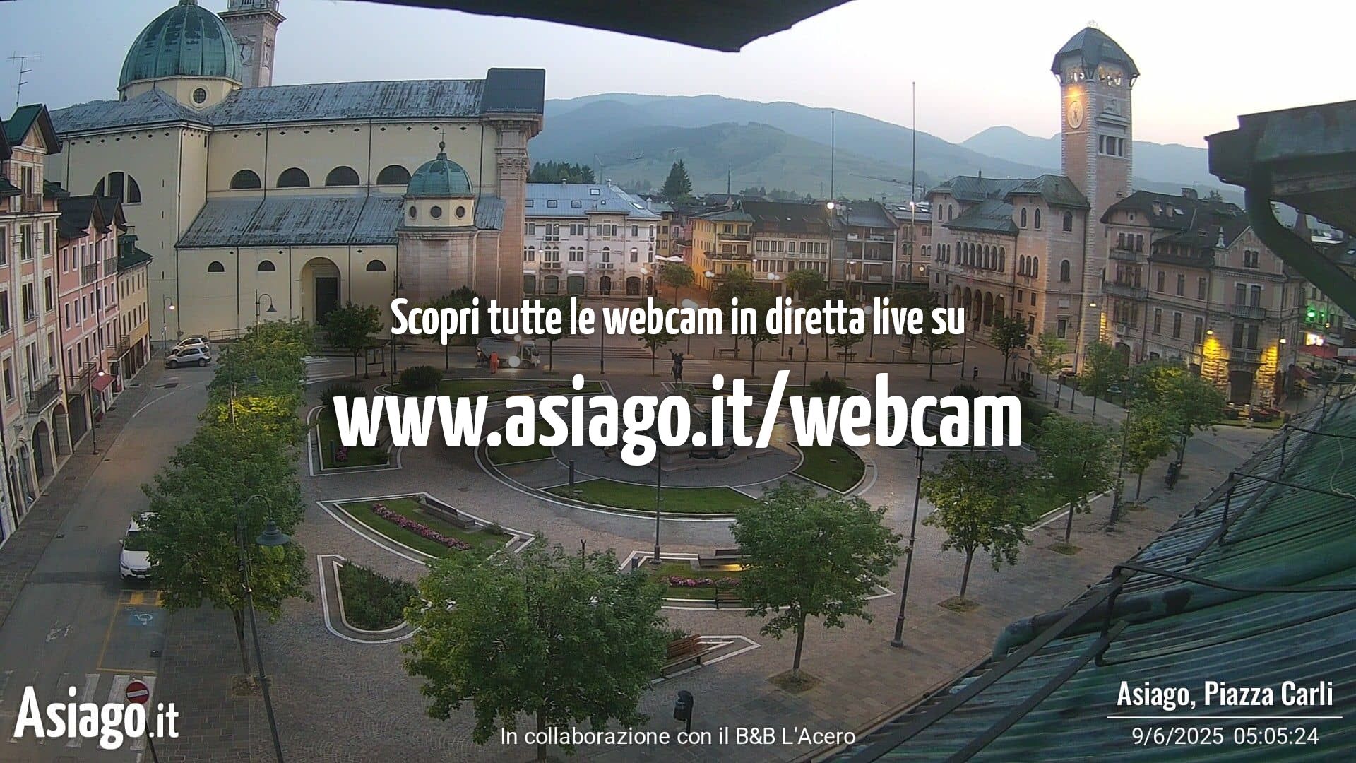 immagine della webcam nei dintorni di Velo d'Astico: webcam Asiago