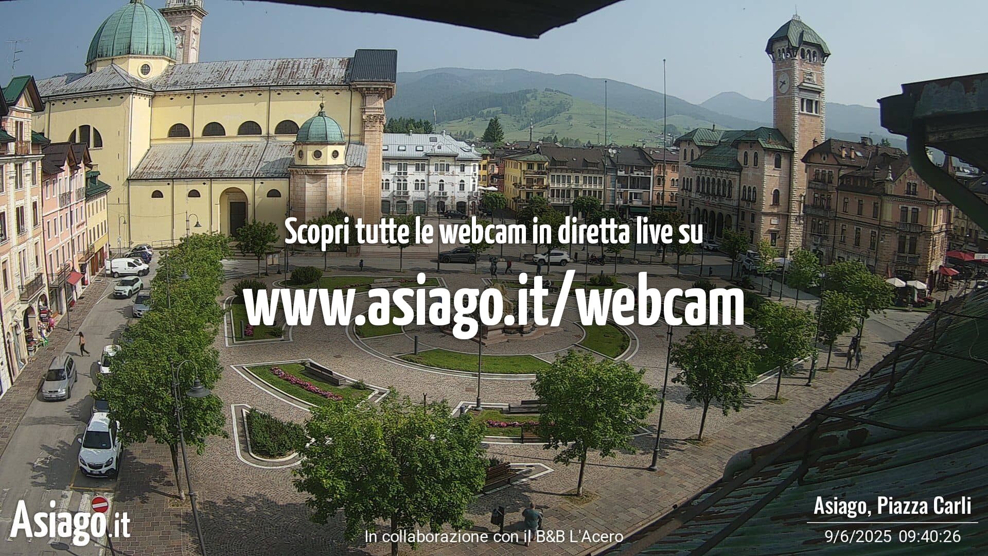 immagine della webcam nei dintorni di Conco: webcam Asiago