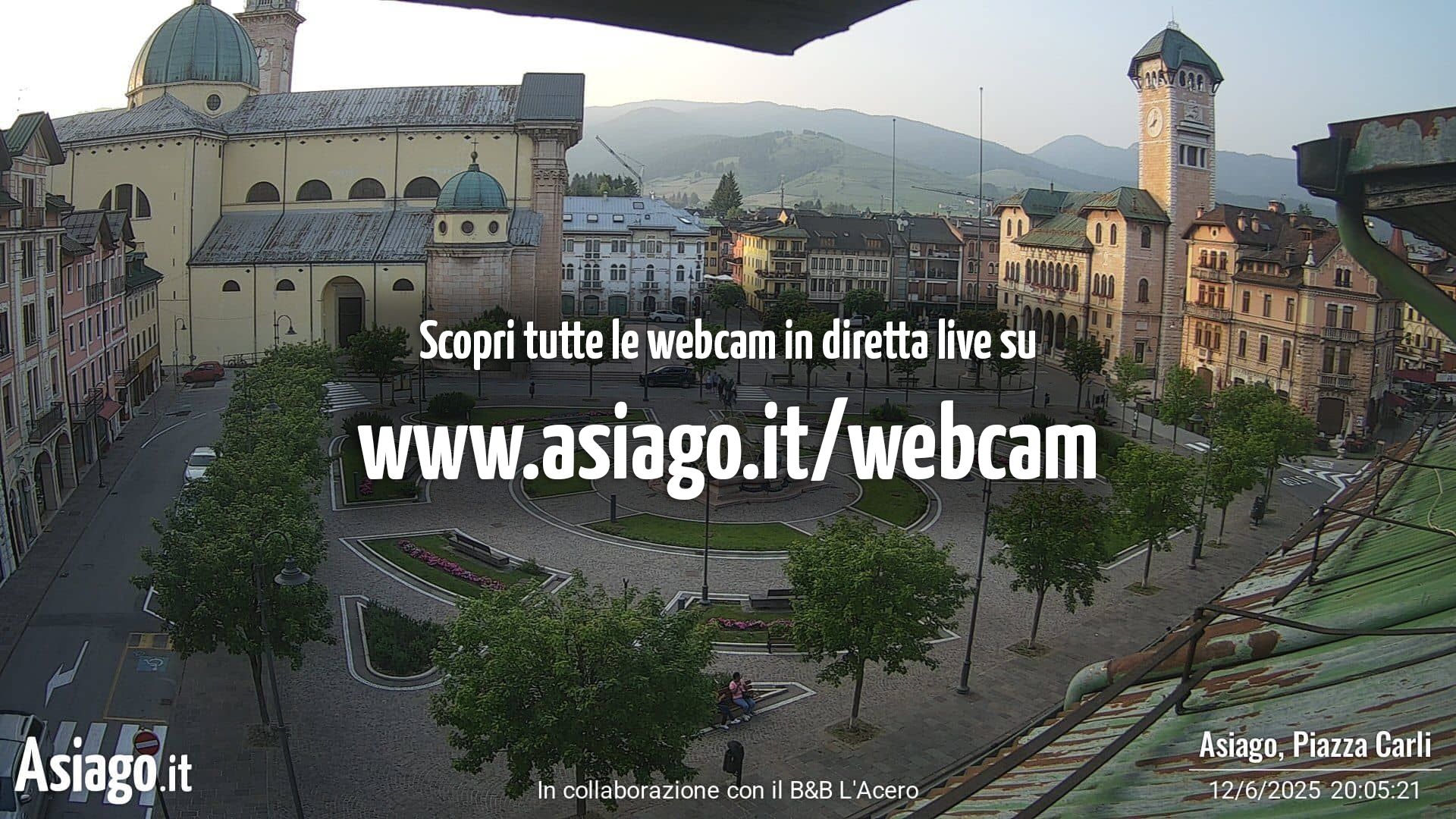 immagine della webcam nei dintorni di Roana: webcam Altopiano di Asiago