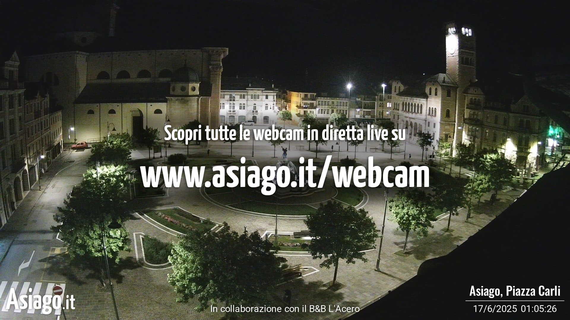 immagine della webcam nei dintorni di Bassano del Grappa: webcam Altopiano di Asiago