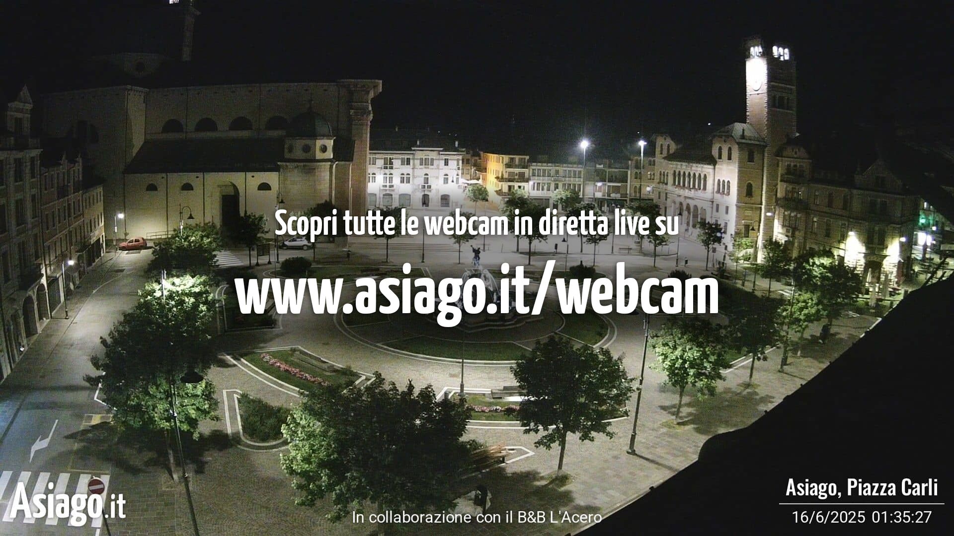 immagine della webcam nei dintorni di Thiene: webcam Altopiano di Asiago