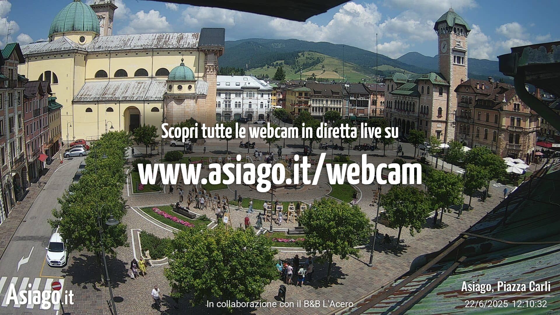 immagine della webcam nei dintorni di Palù del Fersina: webcam Val Formica