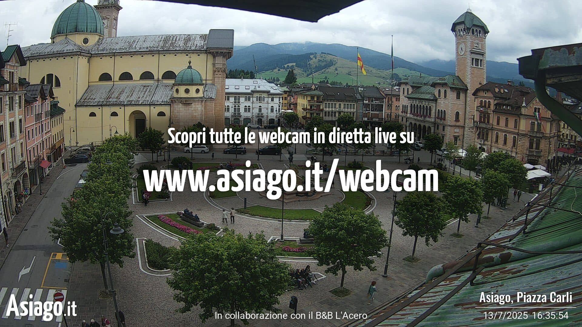 immagine della webcam nei dintorni di Cismon del Grappa: webcam Asiago