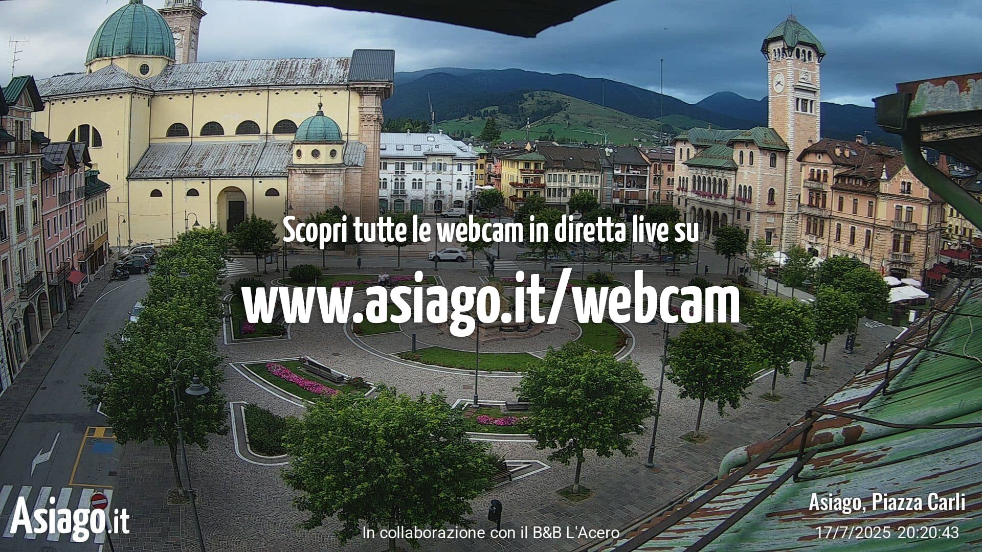 immagine della webcam nei dintorni di Samone: webcam Val Formica