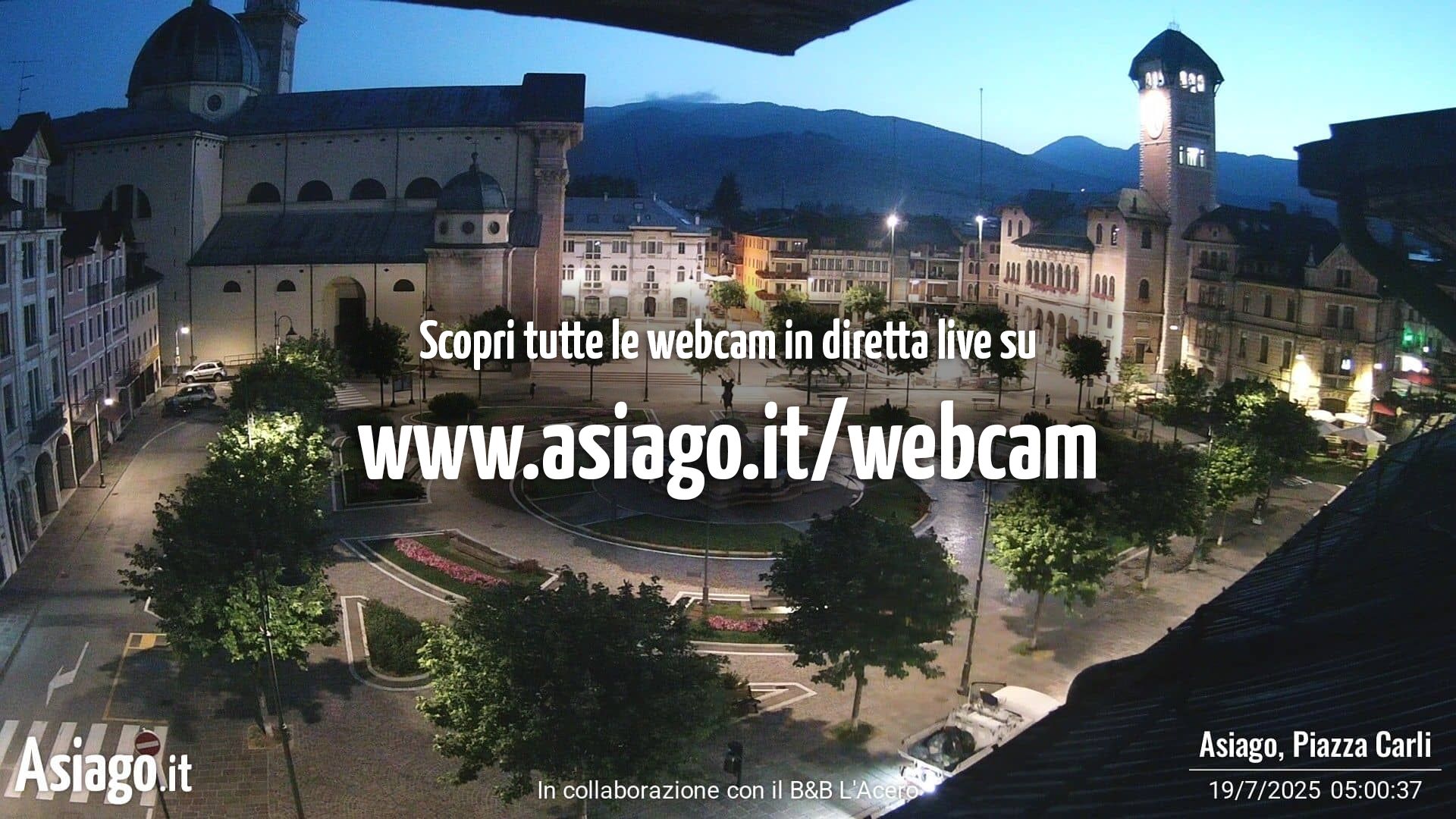 immagine della webcam nei dintorni di Foza: webcam Asiago