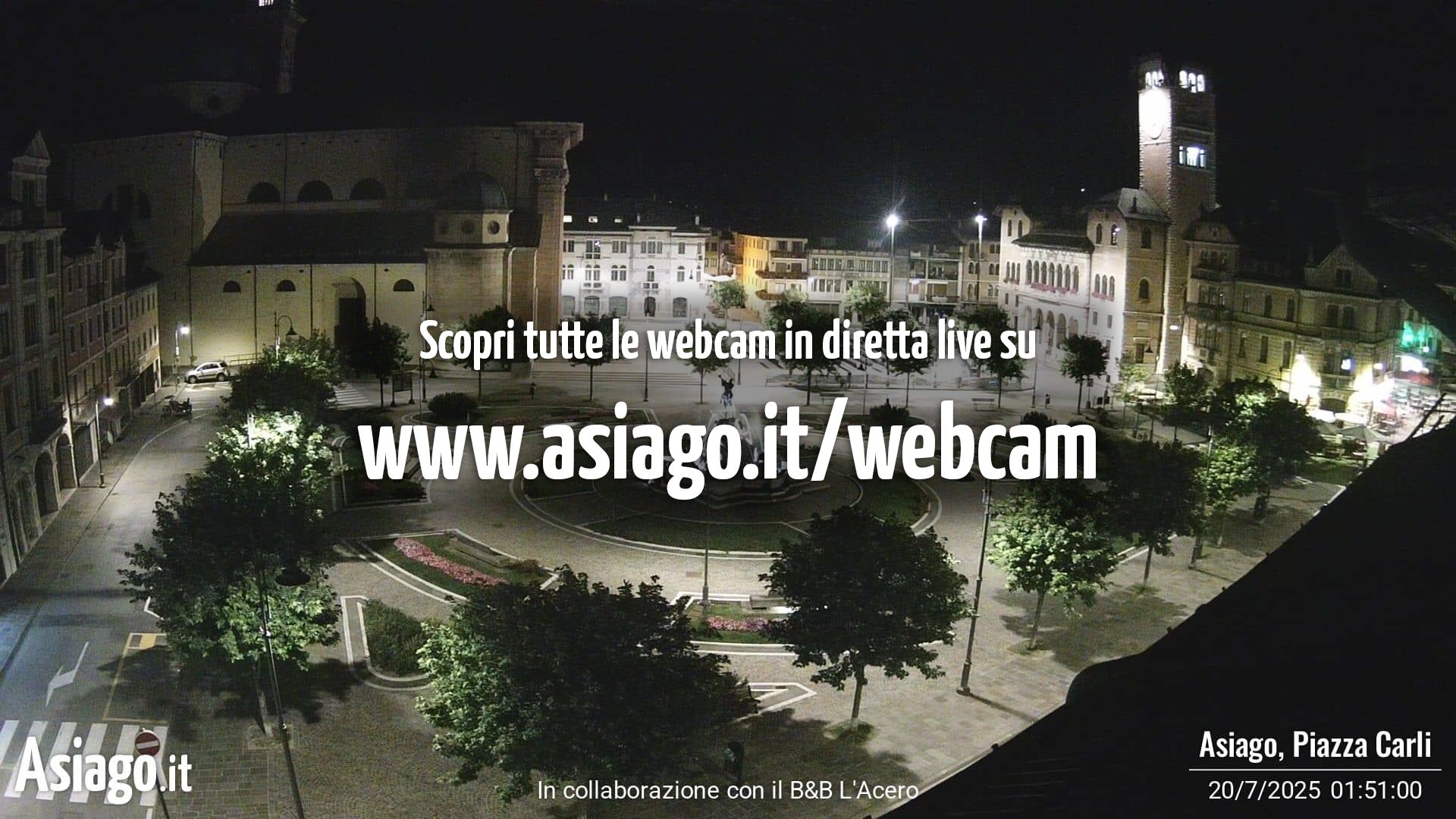 immagine della webcam nei dintorni di Arsiero: webcam Altopiano di Asiago