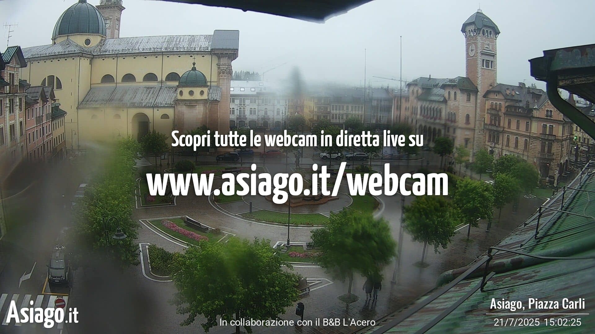 immagine della webcam nei dintorni di Tresche' Conca: webcam Altopiano di Asiago