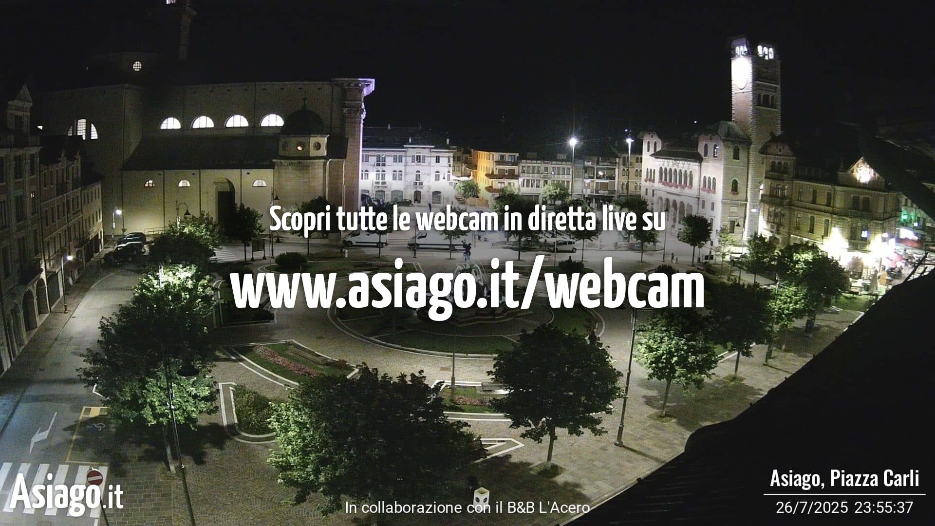 immagine della webcam nei dintorni di Asiago: webcam Altopiano di Asiago
