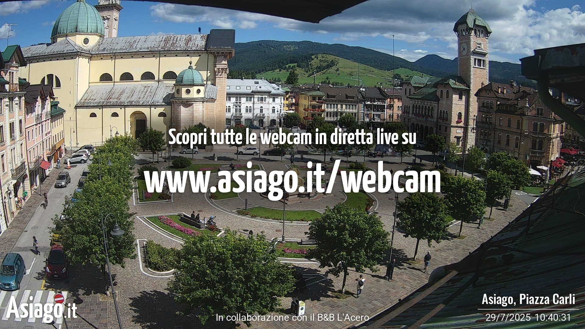 immagine della webcam nei dintorni di Tonezza del Cimone: webcam Altopiano di Asiago