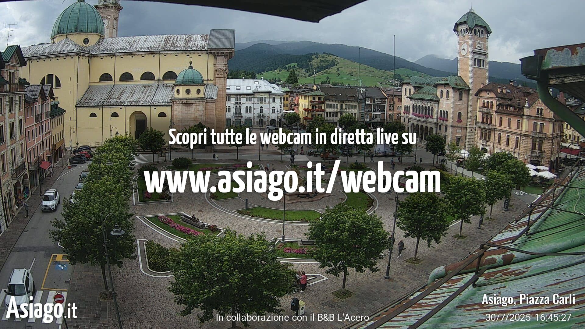 immagine della webcam nei dintorni di Marostica: webcam Altopiano di Asiago