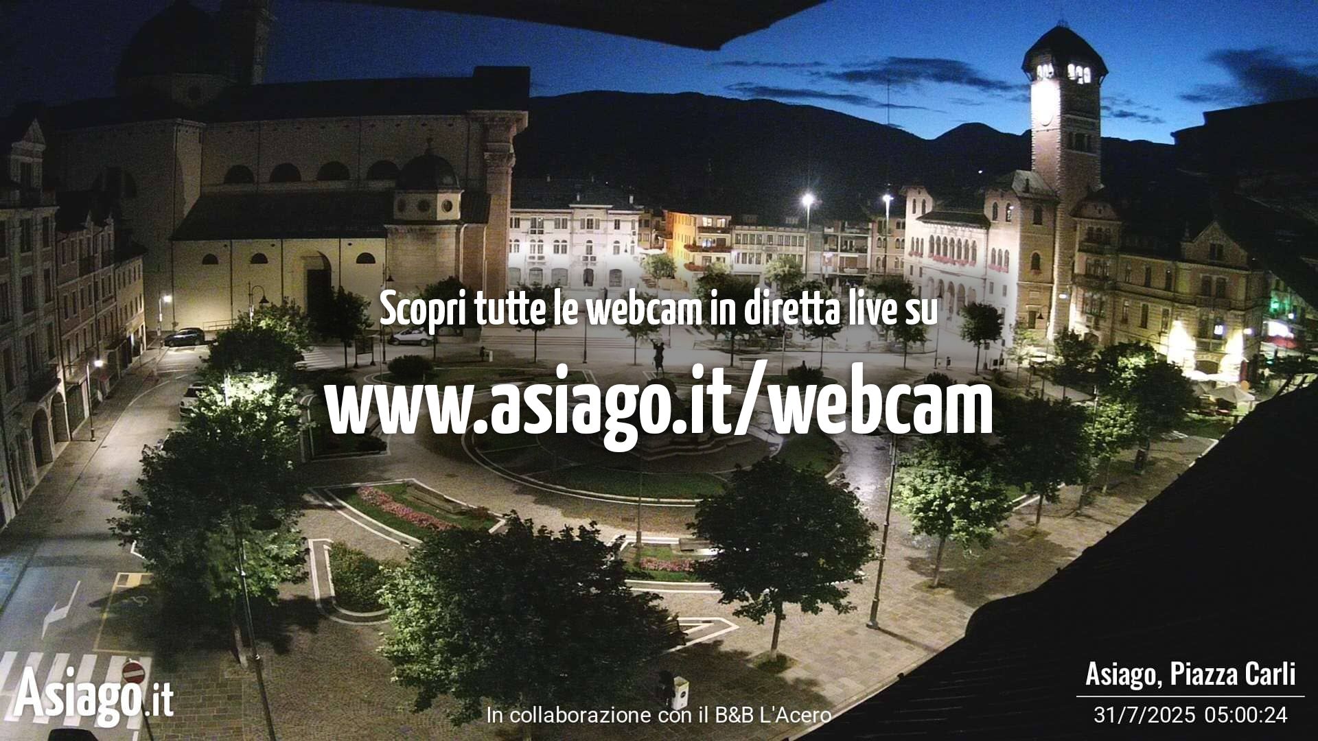 immagine della webcam nei dintorni di Borgo Valsugana: webcam Asiago