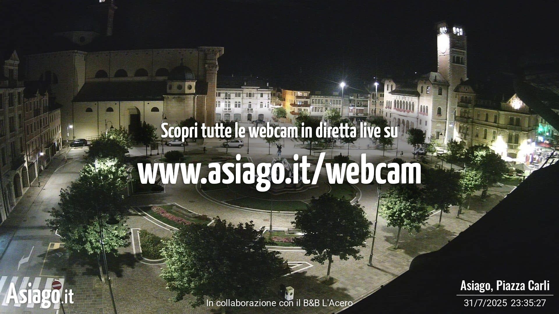 immagine della webcam nei dintorni di Thiene: webcam Altopiano di Asiago