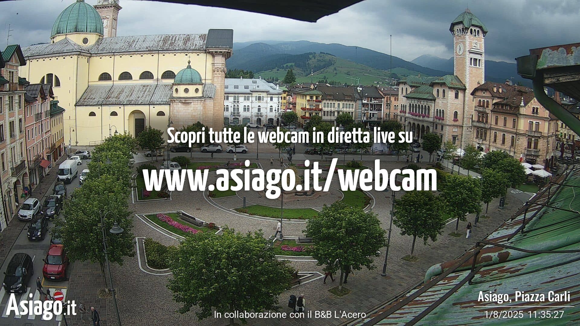 immagine della webcam nei dintorni di Tonezza del Cimone: webcam Altopiano di Asiago
