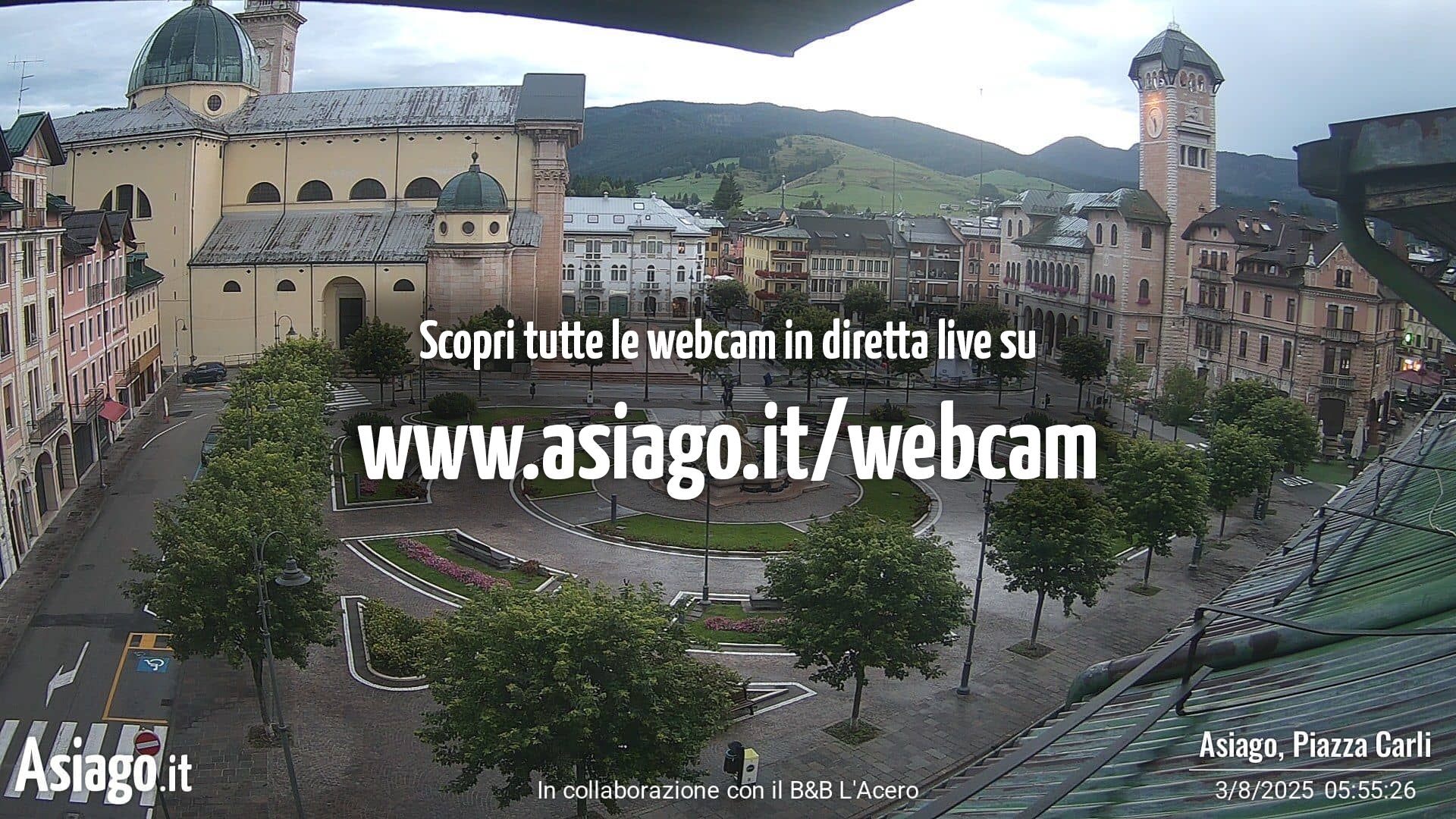 immagine della webcam nei dintorni di Castello Tesino: webcam Asiago