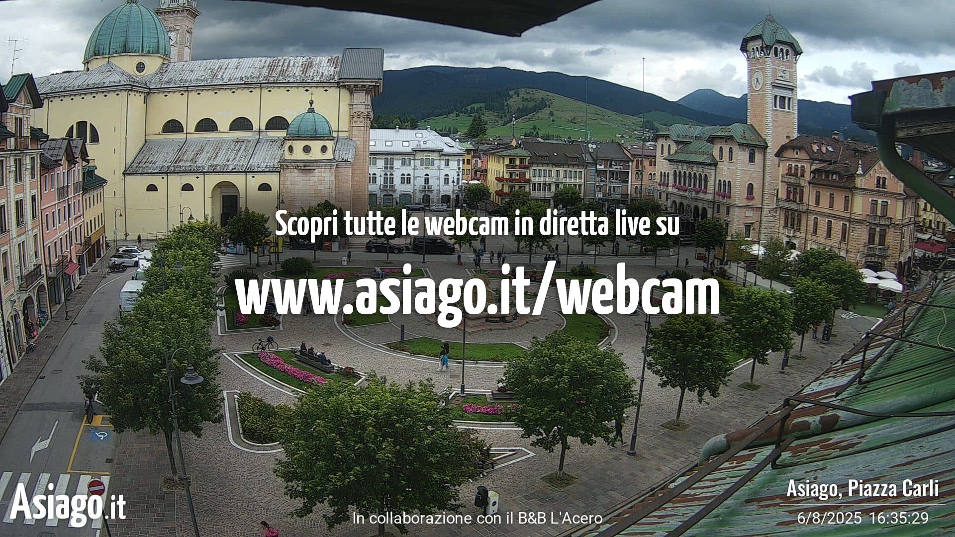 immagine della webcam nei dintorni di Tonezza del Cimone: webcam Altopiano di Asiago