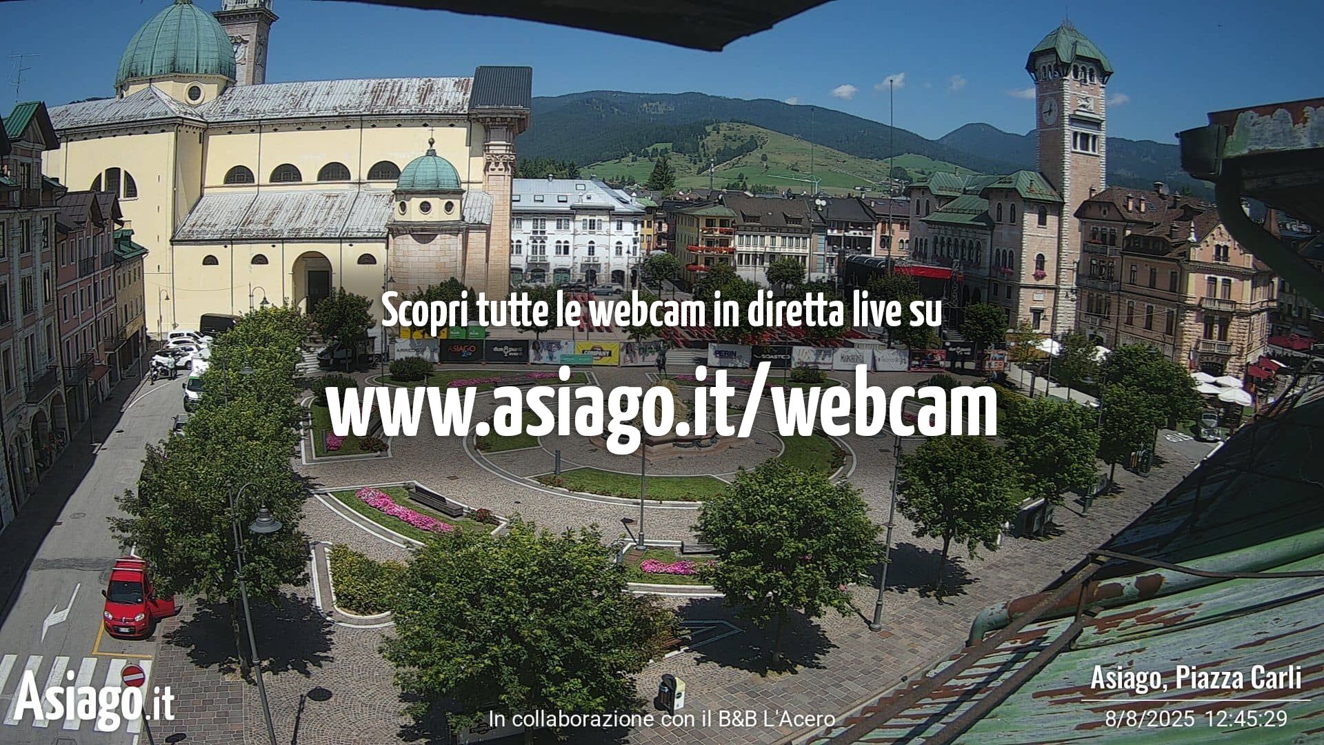 immagine della webcam nei dintorni di Asiago: webcam Altopiano di Asiago