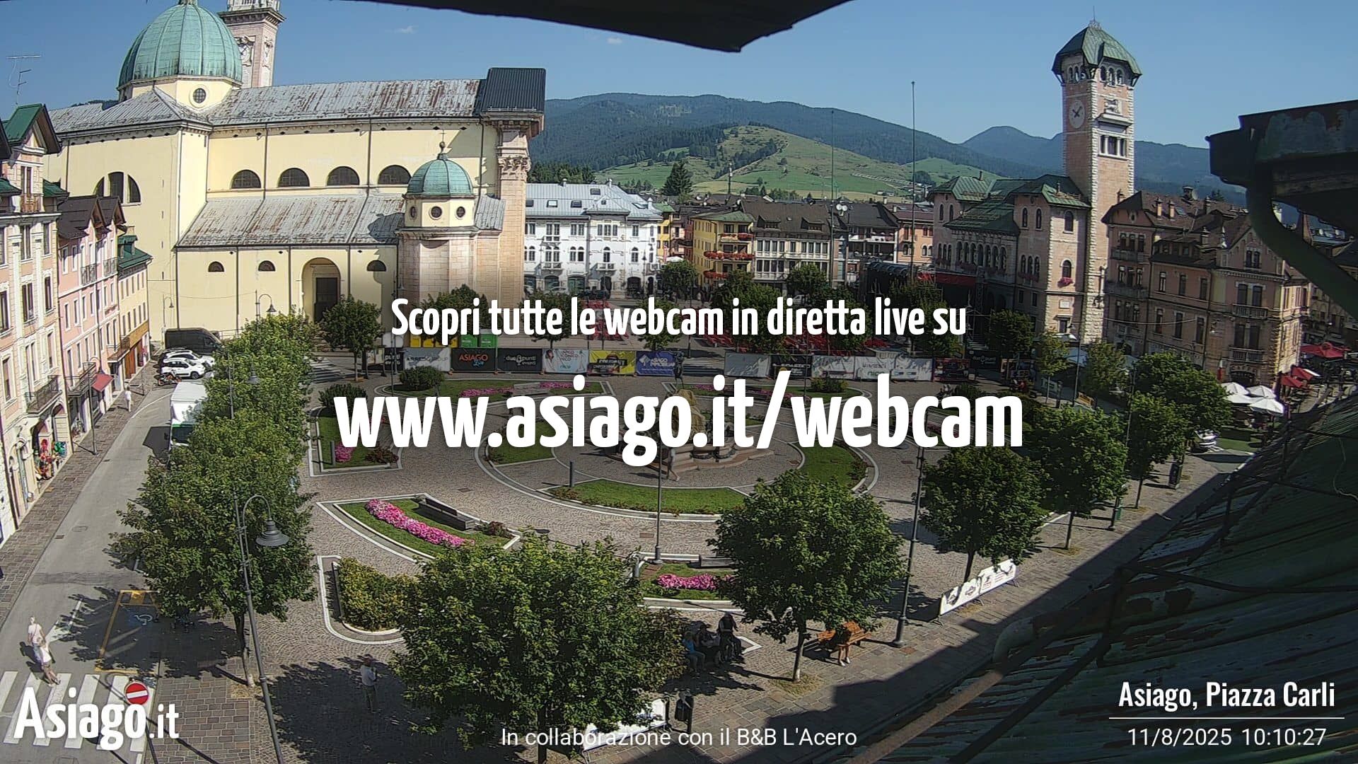 immagine della webcam nei dintorni di Gallio: webcam Asiago