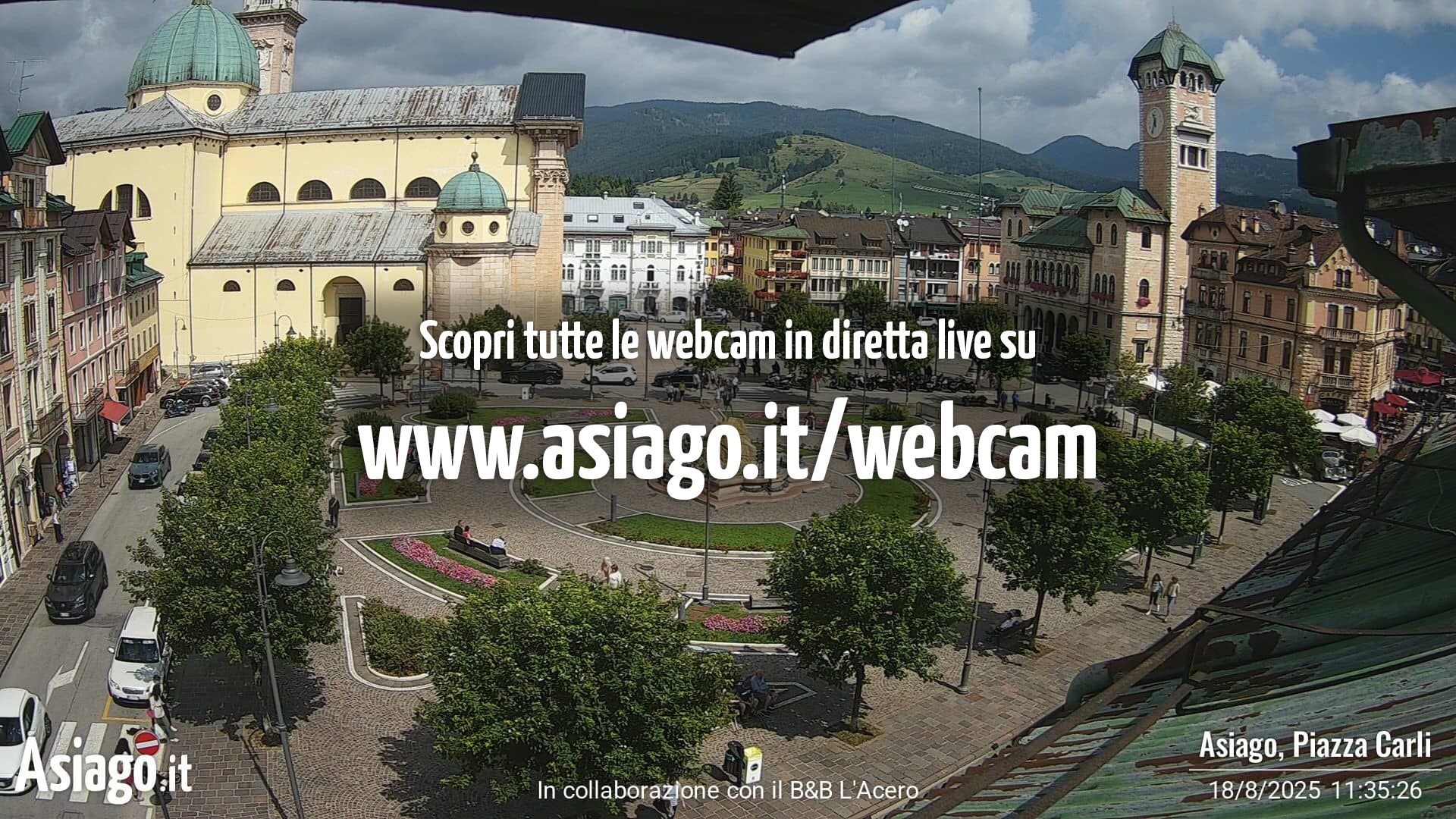 immagine della webcam nei dintorni di Altopiano di Asiago: webcam Asiago